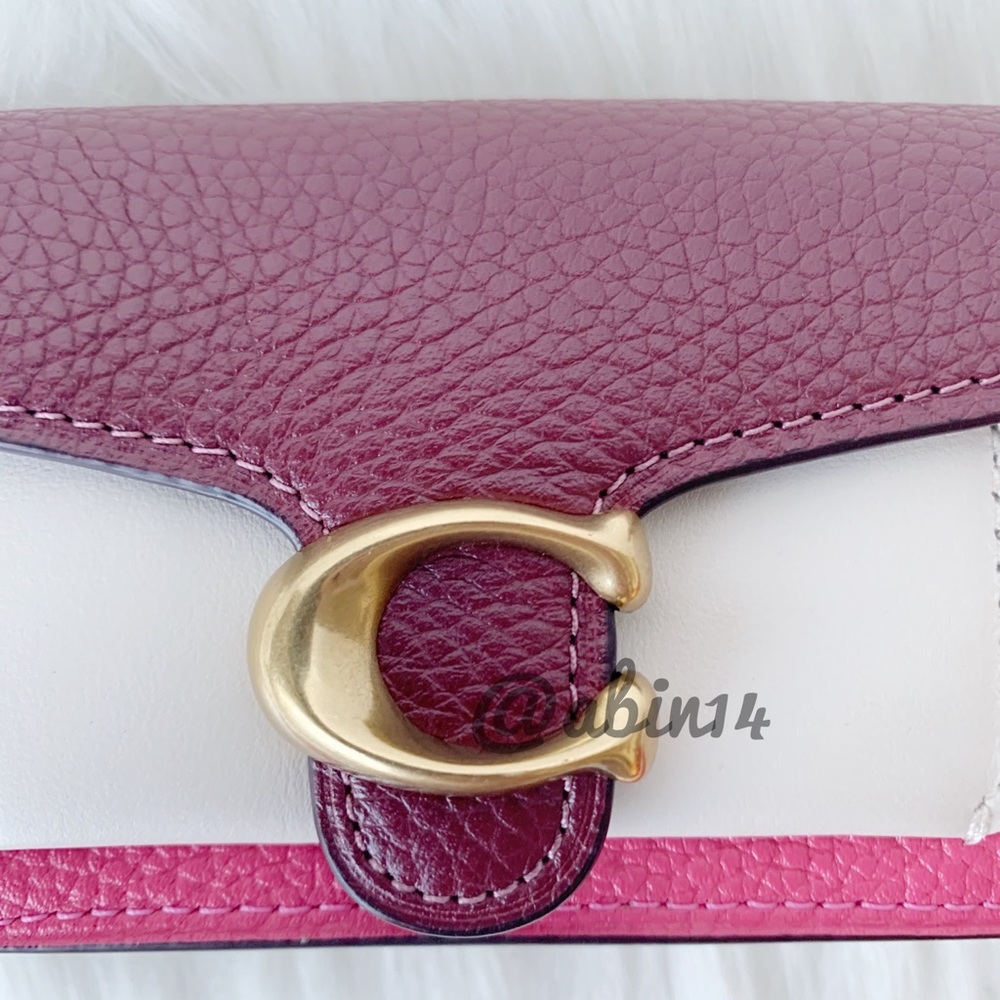 NWT Coach Mini Tabby Bag Charm Coin Card Case - Picture 3 of 9